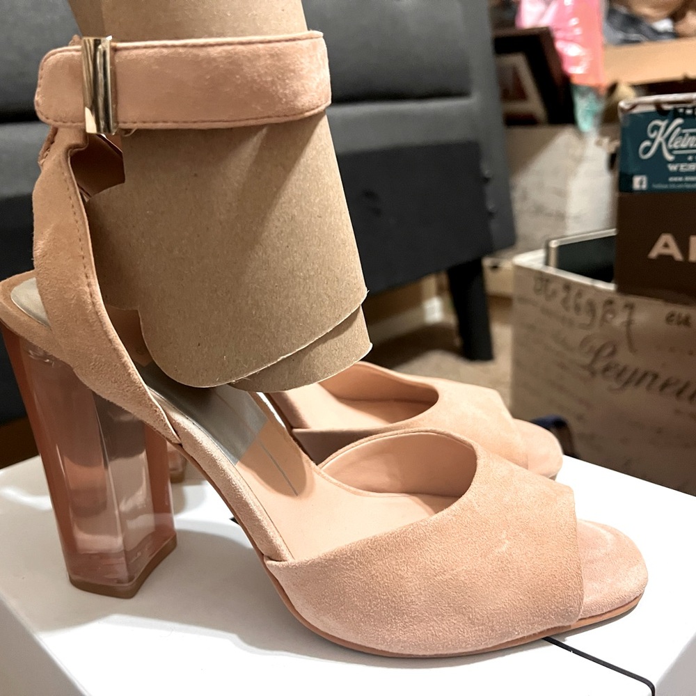 New Dolce Vita Hades Rose Suede Sandal